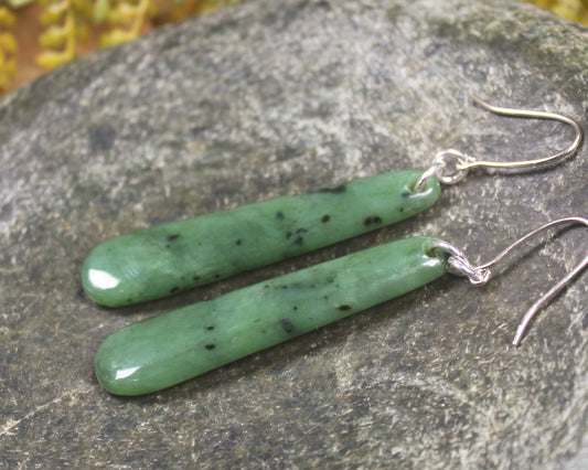 Hapopo Pounamu Earrings