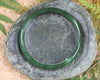 Bangle carved from Kawakawa Pounamu - NZ Greenstone