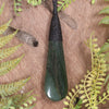 Kawakawa Pounamu Roimata Pendant - NZ Greenstone