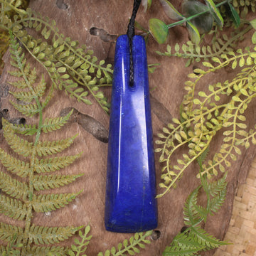 Lapis Toki Pendant
