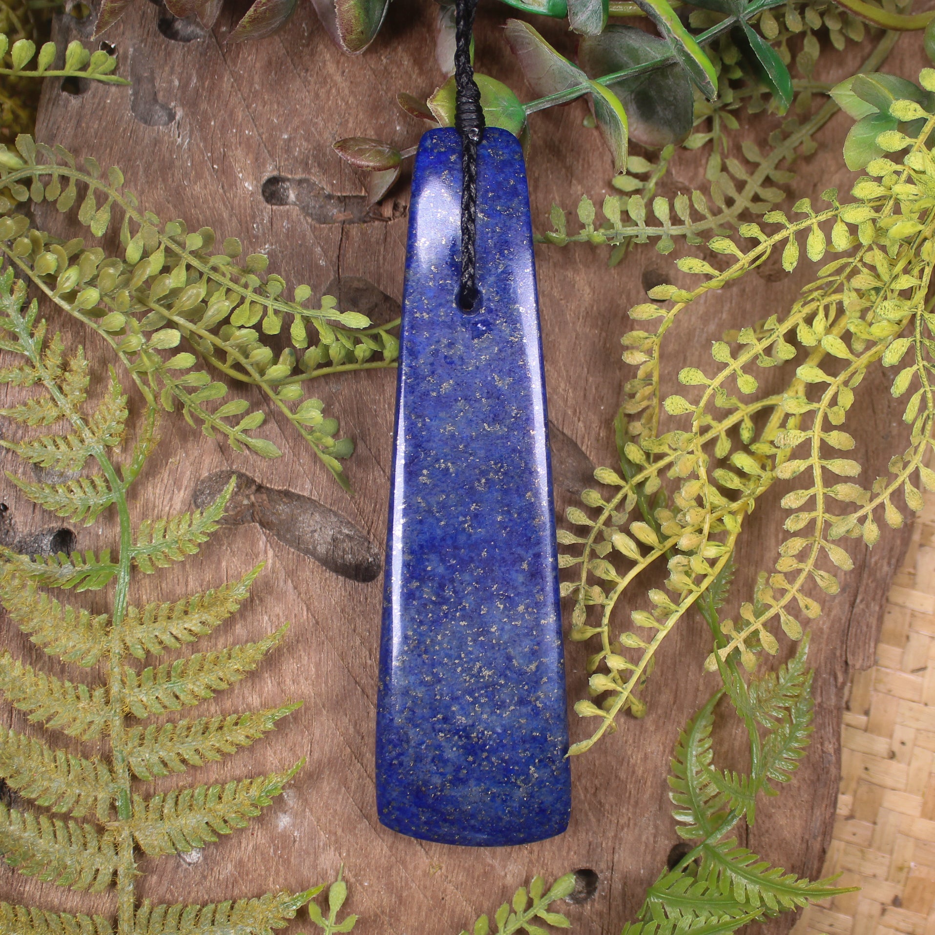 Lapis Toki Pendant