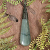 Roimata or Teardop carved from Inanga Pounamu - NZ Greenstone