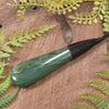 Roimata or Teardop carved from Hapopo Pounamu - NZ Greenstone