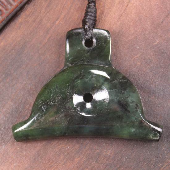 Rimu pounamu dog whistle