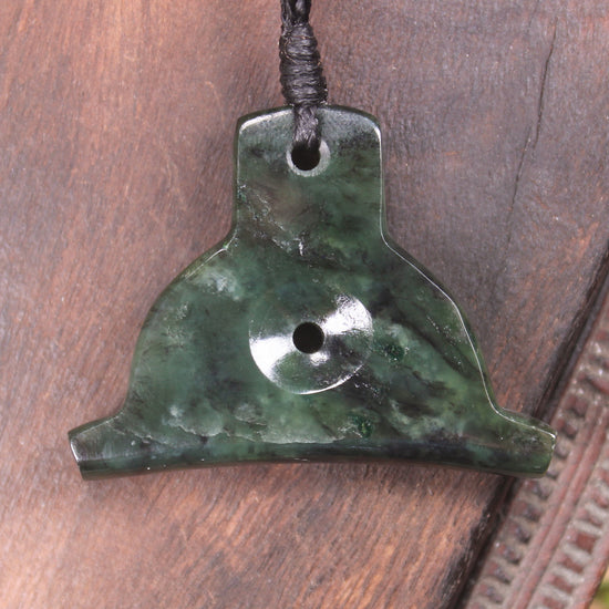 Rimu pounamu dog whistle