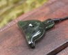 Rimu pounamu dog whistle