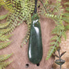 Hapopo Pounamu Roimata Pendant - NZ Greenstone