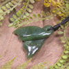 Whale Tail carved from Hapopo Pounamu - NZ Greenstone