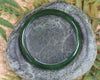 Bangle carved from Kawakawa Pounamu - NZ Greenstone