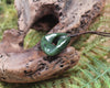 Mobius Ribbon Pendant carved from Hapopo Pounamu - NZ Greenstone