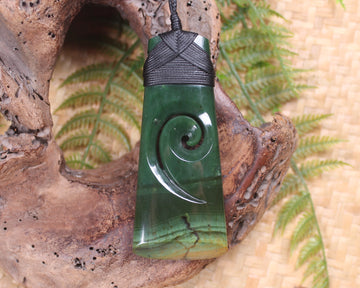 Toki with Koru pendant