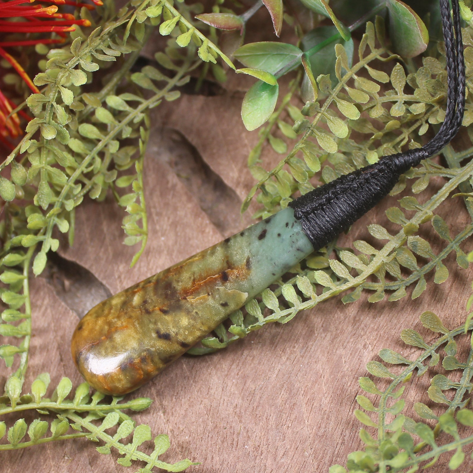 Flower Jade Pounamu - NZ Greenstone