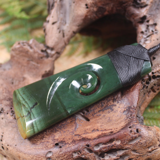 Toki with Koru pendant