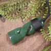 Hapopo Pounamu Toki Twist - NZ Greenstone