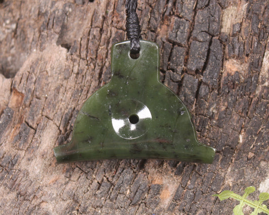 Rimu pounamu dog whistle