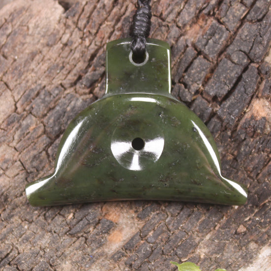 Rimu pounamu dog whistle