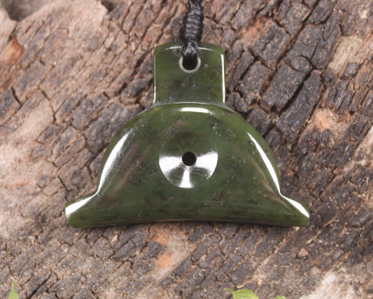 Rimu pounamu dog whistle