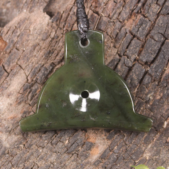 Rimu pounamu dog whistle