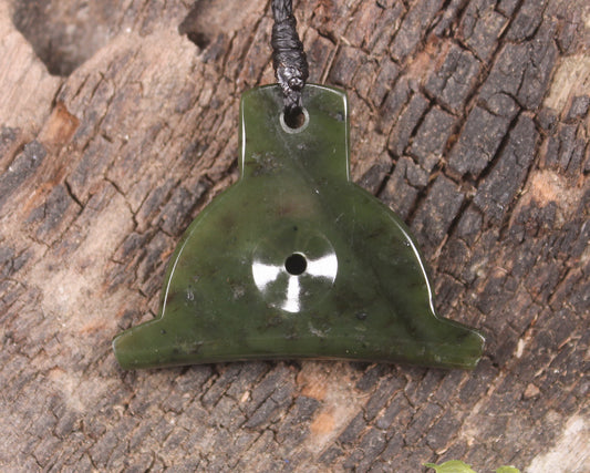 Rimu pounamu dog whistle