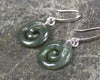 Inanga Pounamu Koru Earrings- NZ Greenstone