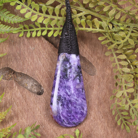 Charoite Roimata Pendant 