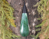 Roimata Teardrop carved from Hapopo Pounamu - NZ Greenstone