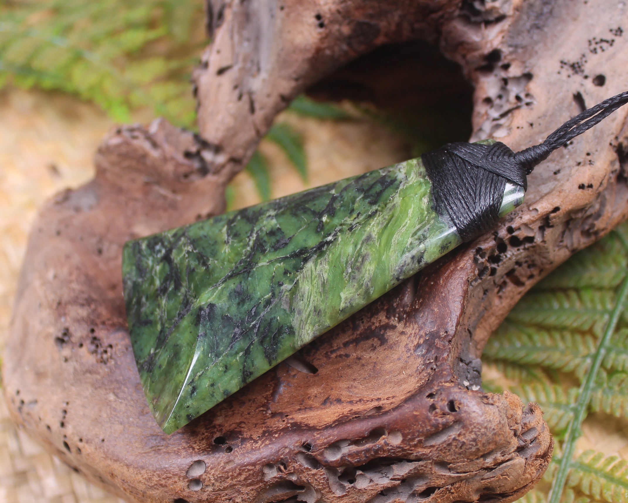 Toki or Adze carved from Douglas Creek - NZ Greenstone