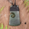 Hapopo Pounamu Toki with Koru