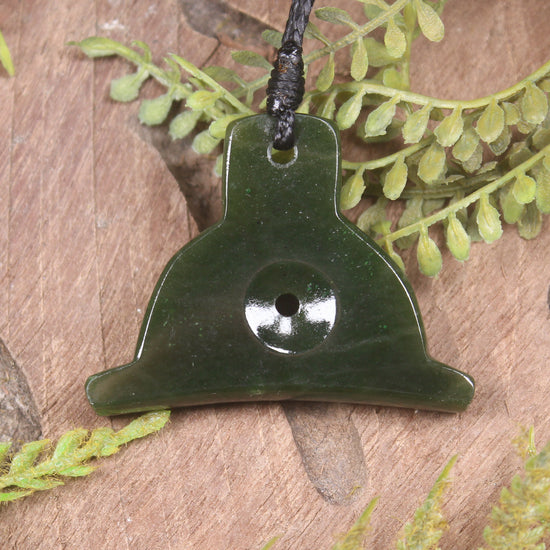 Dog Whistle carved from Kawakawa Pounamu - NZ Greenstone