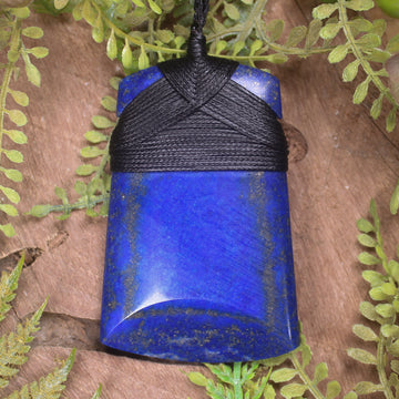 Lapis Toki Pendant