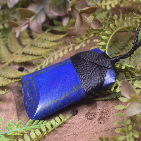 Lapis Toki Pendant