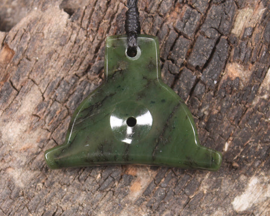 Rimu pounamu dog whistle