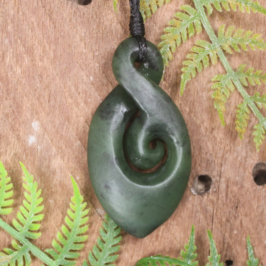 Hapopo Pounamu Twist- NZ Greenstone