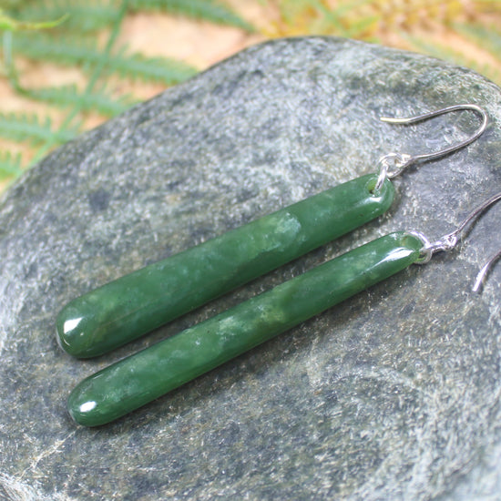 Hapopo Pounamu Earrings