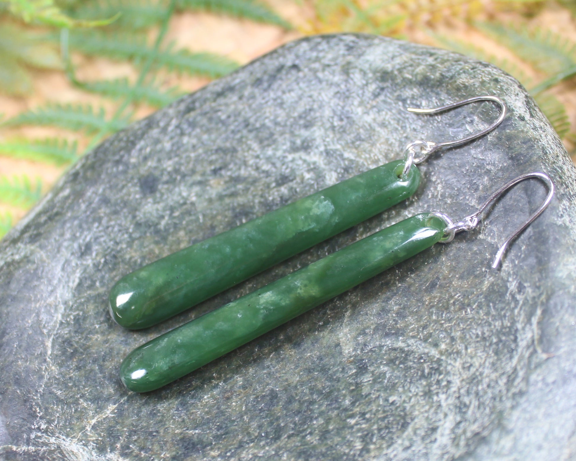 Hapopo Pounamu Earrings