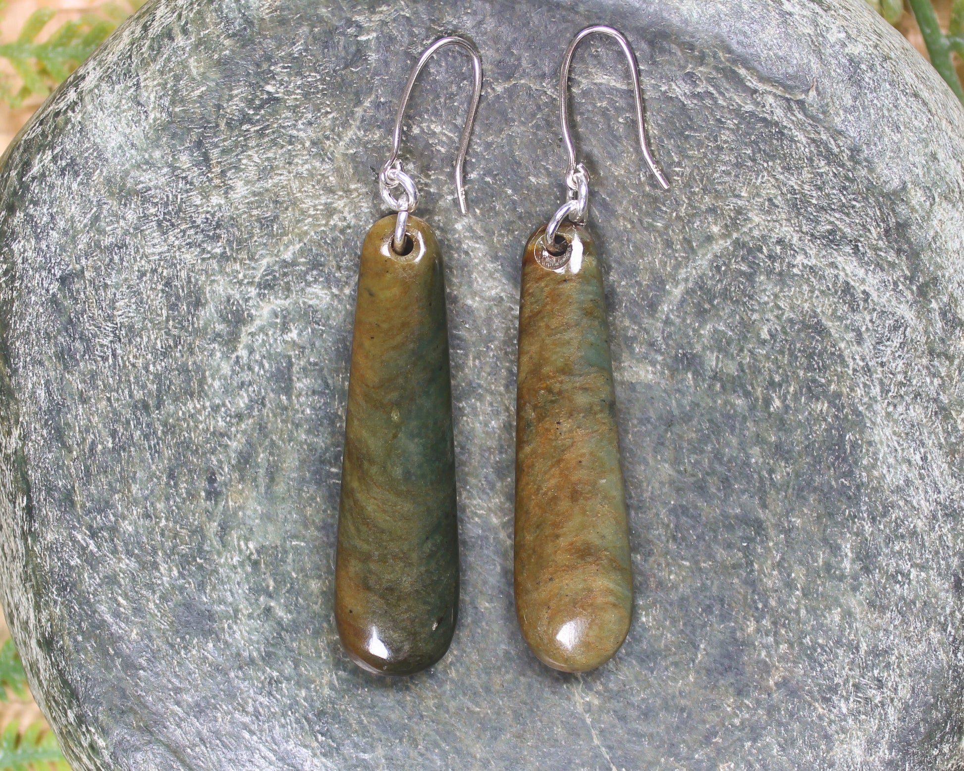 Totoweka Pounamu Earrings