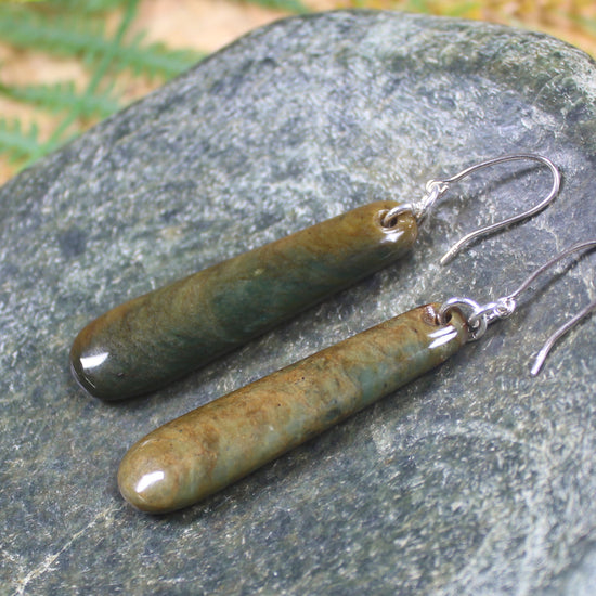 Totoweka Pounamu Earrings