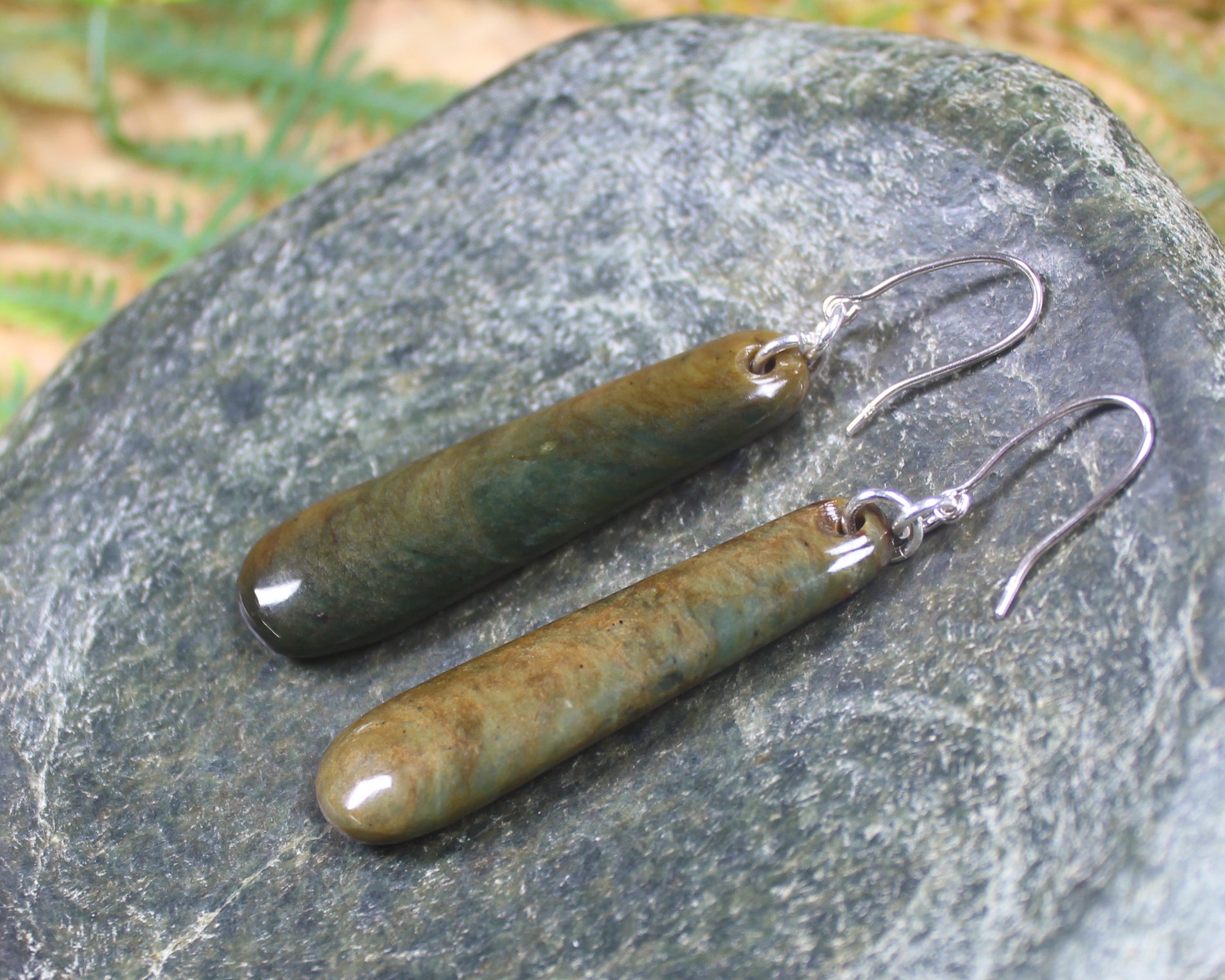 Totoweka Pounamu Earrings