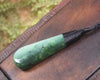 Kawakawa Pounamu Roimata Pendant - NZ Greenstone