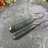 Rimu Pounamu earrings
