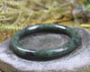 Bangle carved from Rimu Pounamu - NZ Greenstone