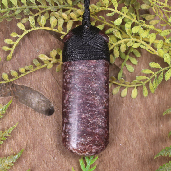 Roimata or Teardrop carved from Aroha Stone