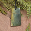 Flower Jade Pounamu Toki Pendant - NZ Greenstone