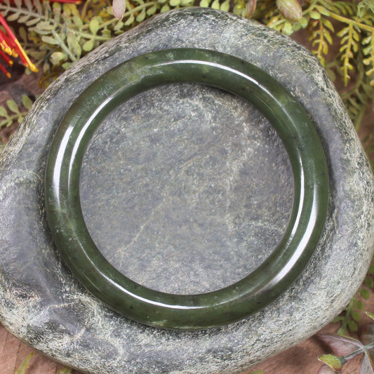 Rimu Pounamu Bangle