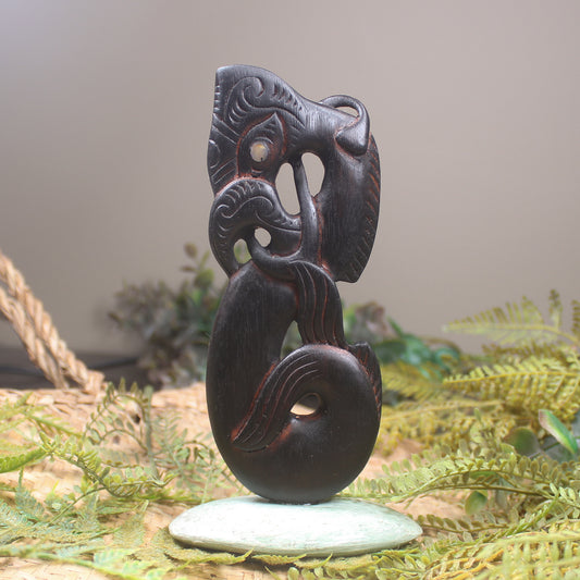NZ Wood Manaia Sculpture