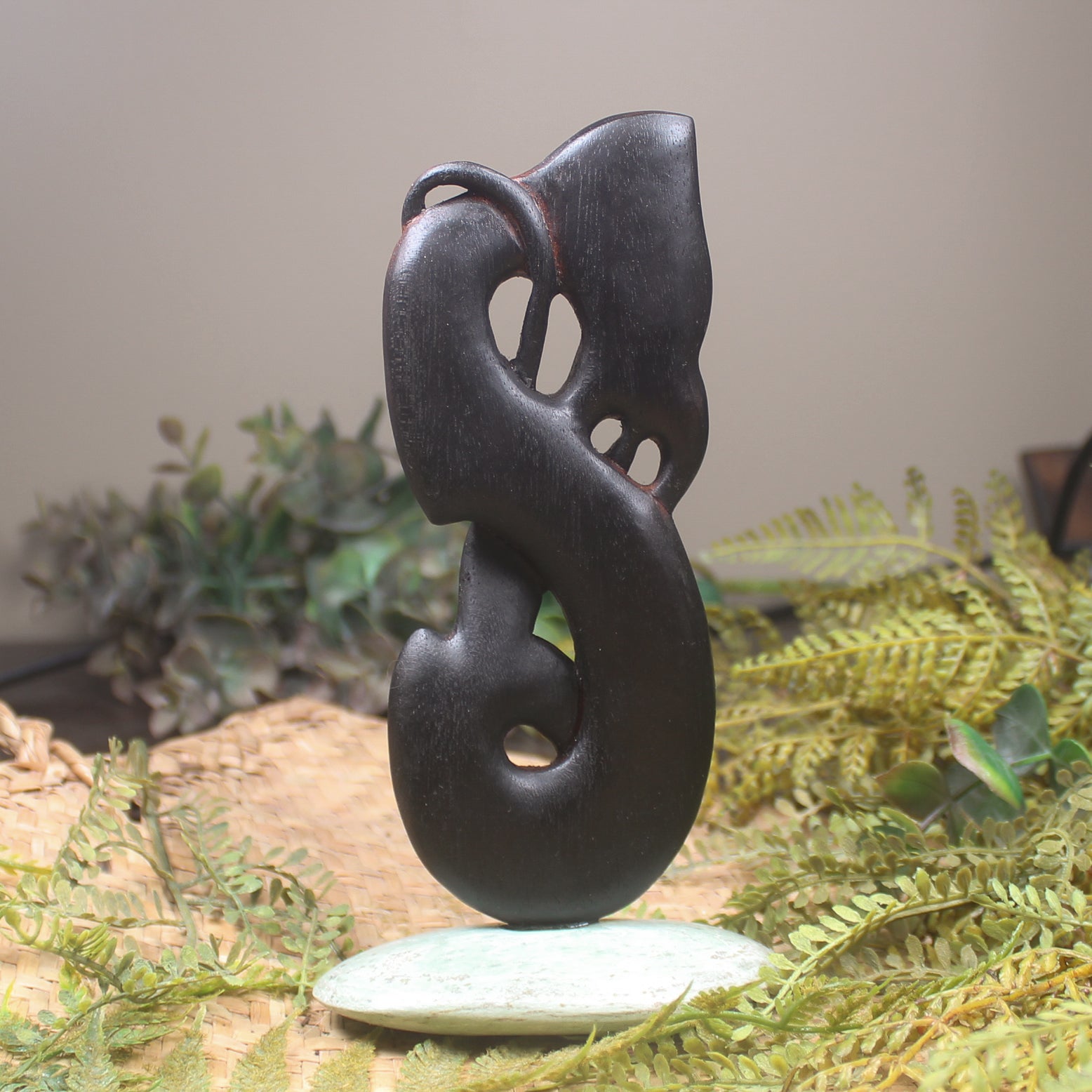 NZ Wood Manaia Sculpture