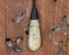 Roimata Teardrop carved from Hapopo Pounamu - NZ Greenstone