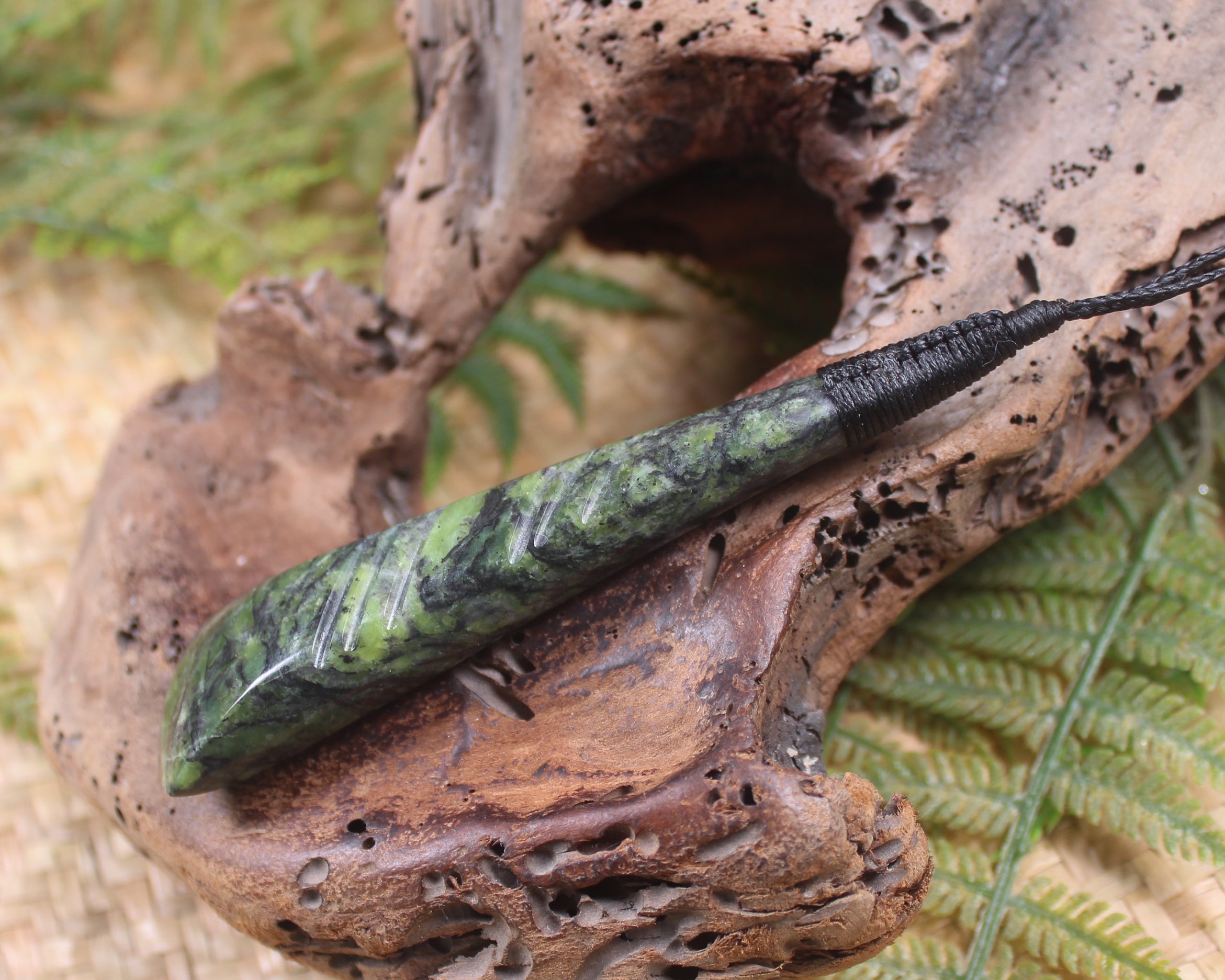 Toki or Adze carved from Douglas Creek - NZ Greenstone