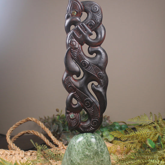 NZ Wood Manaia Sculpture
