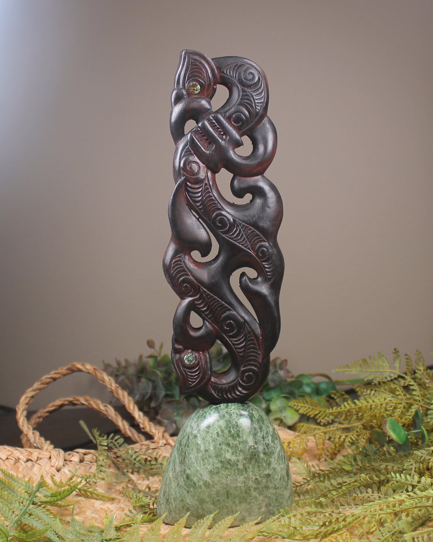 NZ Wood Manaia Sculpture